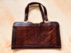 Vintage clutch Jane Shilton, Ophalen of Verzenden, Gebruikt, Bruin, Avondtasje