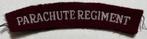 Britse Airborne/Parachute Regiment patch, Verzamelen, Verzenden, Landmacht, Engeland, Embleem of Badge
