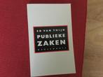 Ed van Thijn, Publieke zaken, Boeken, Politiek en Maatschappij, Ed van Thijn, Ophalen of Verzenden, Zo goed als nieuw, Nederland