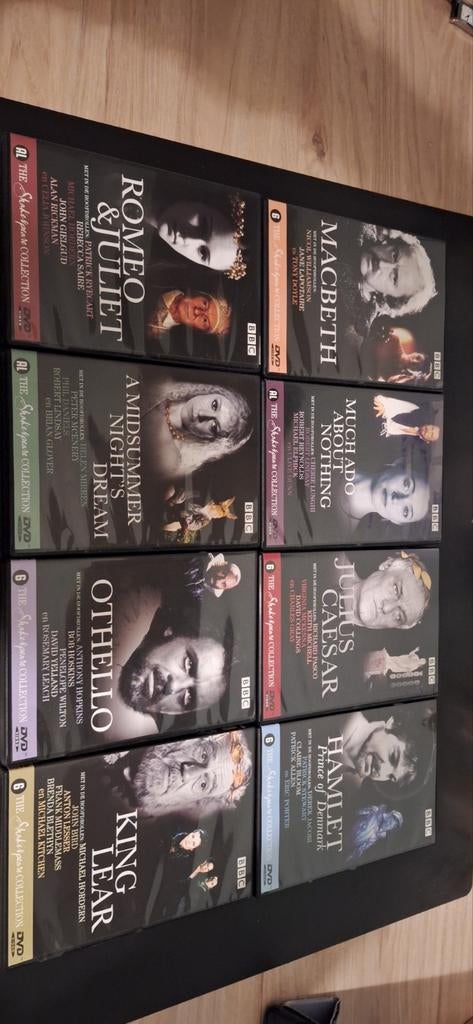 Shakespeare Collection DVD Box - Zo goed als nieuw!, Ophalen, Historisch of Kostuumdrama, Boxset, Vanaf 6 jaar