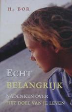 Echt belangrijk H. Bor 9789033122828, Ophalen of Verzenden, Zo goed als nieuw, Sociale psychologie, H. Bor