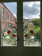 Loodglas ramen in goede staat, Antiek en Kunst, Ophalen of Verzenden