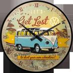 Lets Get lost Volkswagen VW busje reclame klok wandklok deco