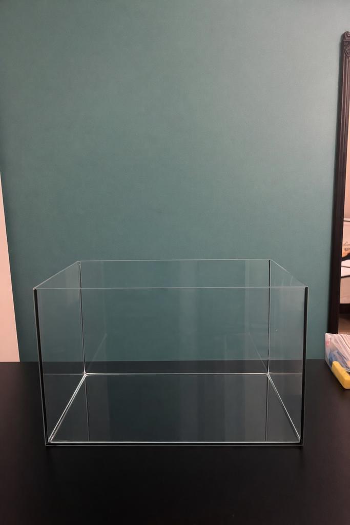 Glazen bak, Dieren en Toebehoren, Reptielen en Amfibieën | Toebehoren, Zo goed als nieuw, Terrarium of Paludarium, Ophalen