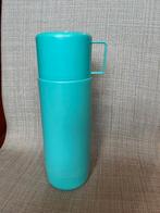 Mintgroene 80-er jaren thermoskan., Ophalen of Verzenden, Gebruikt
