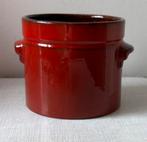 West Germany “Knödgen” pot nummer 5260 Kleur rood, Rond, Ophalen of Verzenden, Zo goed als nieuw, Aardewerk