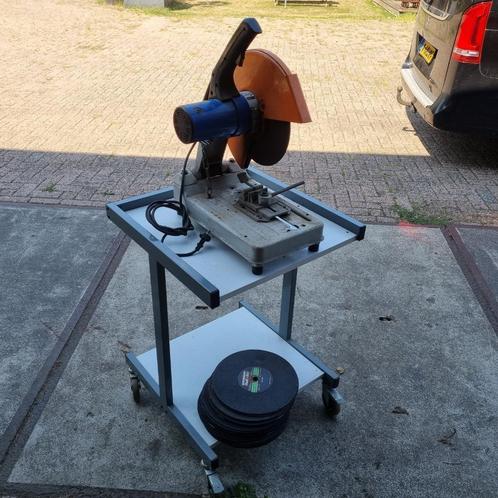 Doorslijpmachine metaal afkortmachine 2000watt FERM 300mm, Doe-het-zelf en Verbouw, Gereedschap | Slijpmachines, Gebruikt, Werkbankslijpmachine