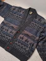 Tejidos Ruminahui Peru Vintage 80s Alpaca wol vest XL Grijs, Tejidos Ruminahui, Grijs, Maat 56/58 (XL), Zo goed als nieuw