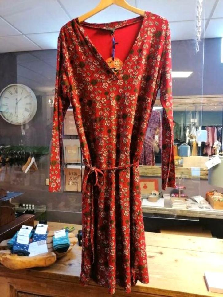 Warm jurkje Bakery Ladies L, Kleding | Dames, Jurken, Gedragen, Maat 42/44 (L), Rood, Boven de knie, Ophalen of Verzenden