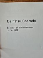 Werkplaatshandboek Daihatsu Charade 1979-1987, Ophalen of Verzenden