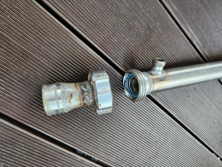 buis warmtewisselaar  210 cm en 240 cm, Doe-het-zelf en Verbouw, Verwarming en Radiatoren, Gebruikt, Overige typen, 80 cm of meer