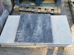 7 antraciete tegels 60x60x4, Ophalen, Zo goed als nieuw, Minder dan 5 m², Beton