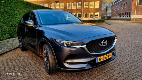 Mazda CX-5 2.5 Skyactiv-g 194pk 4WD Aut 2017 Grijs opendak, Auto's, Mazda, Particulier, CX-5, 4x4, ABS, Achteruitrijcamera, Adaptieve lichten