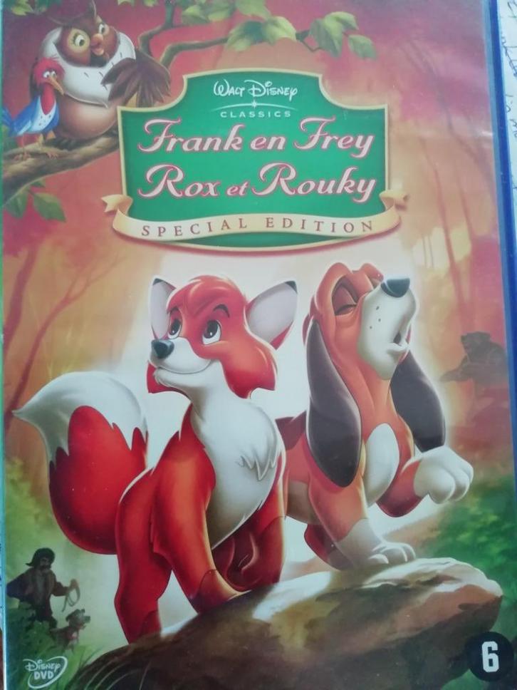 frank en frey - walt disney, Cd's en Dvd's, Dvd's | Tekenfilms en Animatie, Zo goed als nieuw, Overige soorten, Alle leeftijden