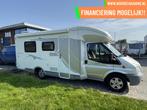CHAUSSON FLASH 12 QUEENSBED + AIRCO + STUURBEKRACHTIGING, Caravans en Kamperen, Bedrijf, Ford, Half-integraal, Handgeschakeld