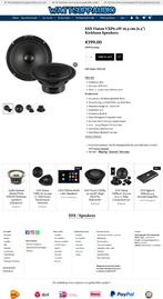 ESX Vision VXP6.2W 16,5 cm (6.5") Kickbass Speakers, Audio-design, Nieuw, Am Breilingsweg 3, 76709 Kronau, Duitsland, Ophalen of Verzenden