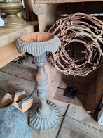 XL zware gietijzeren kandelaar, Ophalen of Verzenden, Zo goed als nieuw, Metaal, 50 tot 75 cm