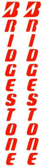 Bridgestone sticker set #11, Verzenden