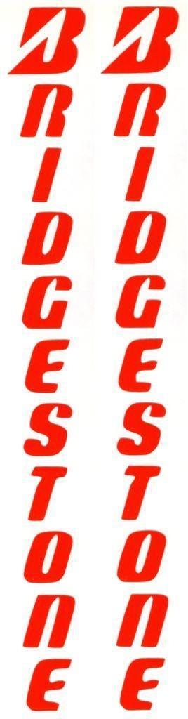 Bridgestone sticker set #11, Motoren, Accessoires | Stickers, Verzenden