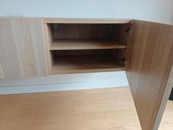Ikea BESTA tv meubel white stained oak - afbeelding 5