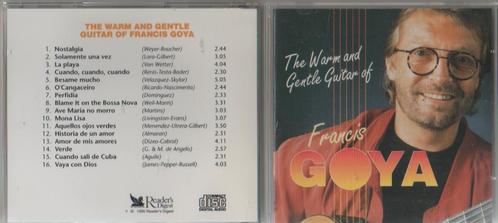 CD Muziek: Francis Goya, Cd's en Dvd's, Cd's | Instrumentaal, Zo goed als nieuw, Ophalen of Verzenden