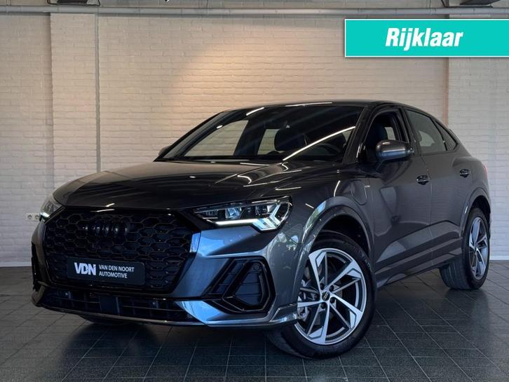 Audi Q3 SPORTBACK 45 TFSIe S-Line Black Edition Stoelv Dodeh, Auto's, Audi, Bedrijf, Overige modellen, ABS, Adaptive Cruise Control