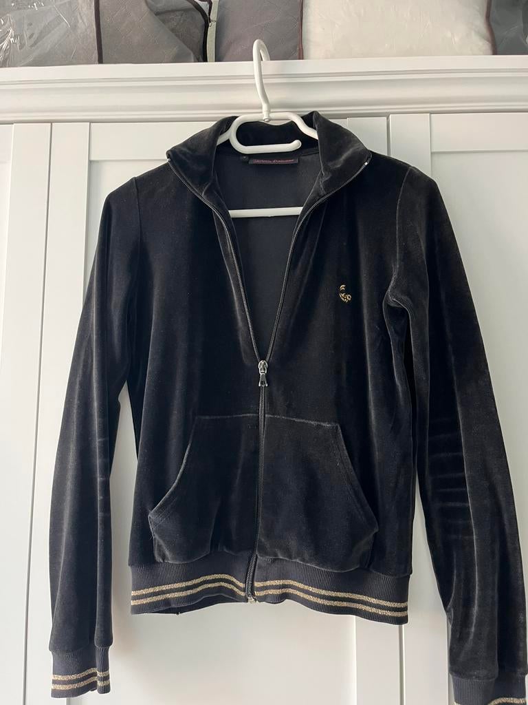 Vest zwart goud S, Kleding | Dames, Truien en Vesten, Ophalen of Verzenden, Gedragen, Maat 36 (S), Zwart