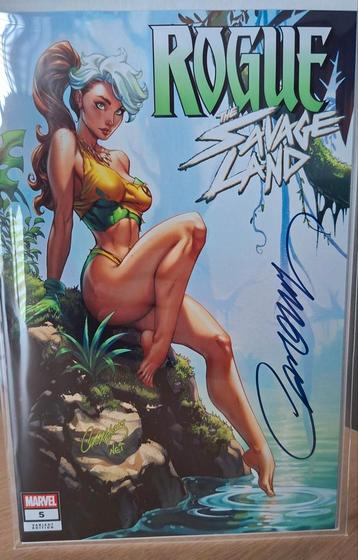 Rogue: Savage Land #5 - J. Scott Campbell Gesigneerd beschikbaar voor biedingen