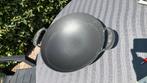 Weber gietijzeren wokpan voor bbq57cm, Huis en Inrichting, Keuken | Potten en Pannen, Ophalen, Gebruikt