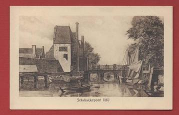 Haarlem - Schalkwijkerpoort anno 1860 - TULP-kaart -beg.1900 beschikbaar voor biedingen