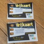 2 vrijkaarten How to train your dragon, Twee personen, Actie of Avontuur, Vrijkaartje specifieke film