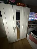 Ikea 3deurs Brimnes kledingkast, Huis en Inrichting, Kasten | Kledingkasten, Ophalen, 50 tot 100 cm, Zo goed als nieuw, Minder dan 100 cm