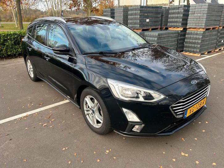 Ford Focus 1.5 Ecoblue 120pk 2019 Zwart btw, Auto's, Ford, Particulier, Focus, ABS, Airbags, Bluetooth, Boordcomputer, Centrale vergrendeling