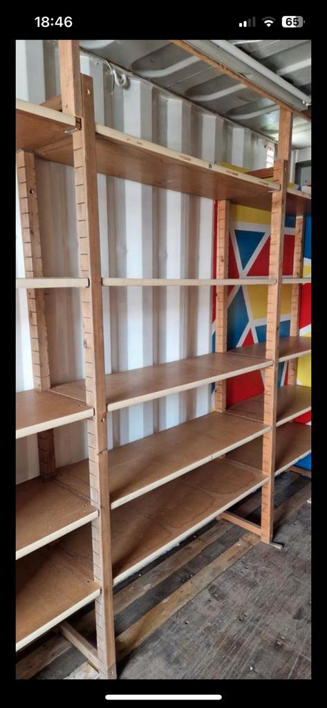 Bruynzeel stelling legbordstelling ( planken kast rek ), Huis en Inrichting, Kasten | Stellingkasten, Gebruikt, Ophalen