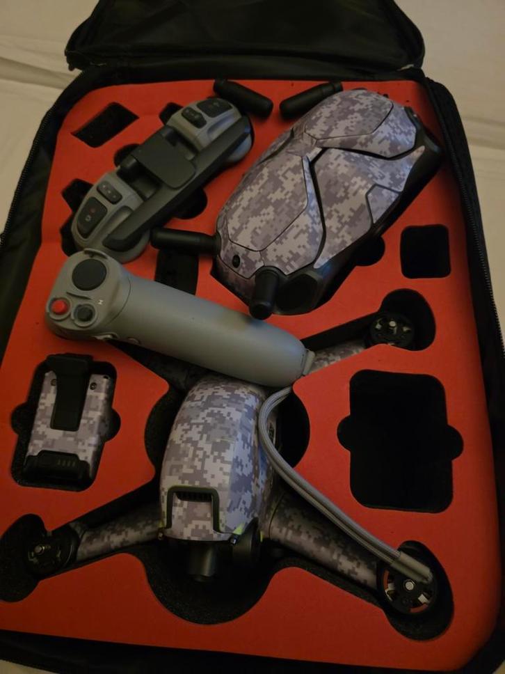 DJI FPV Drone - Complete Set, Audio, Tv en Foto, Drones, Gebruikt, Cameradrone, Topkwaliteit, DJI, 250 tot 900 gram, 15 tot 30 minuten