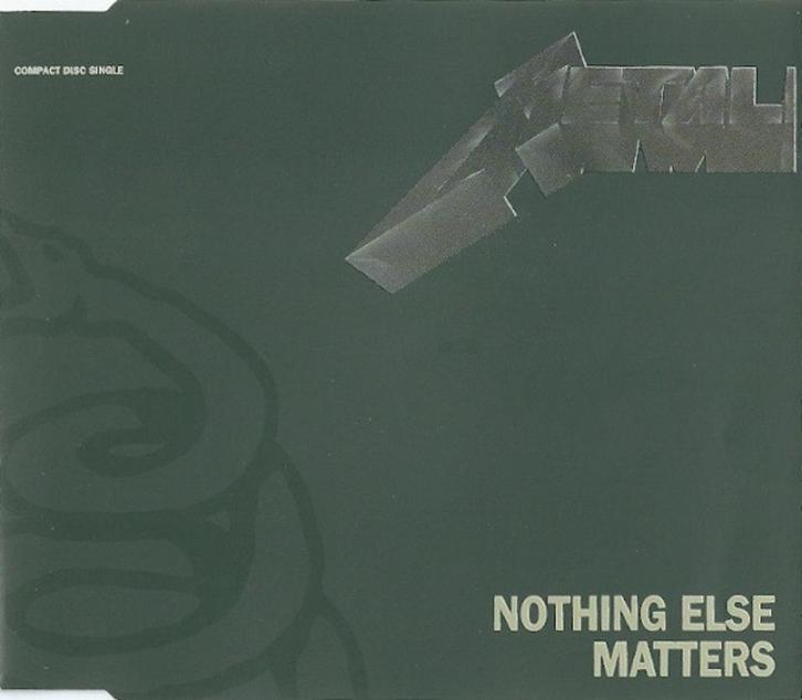 METALLICA - nothing else matters CD MAXI SINGLE, Cd's en Dvd's, Cd Singles, Gebruikt, Rock en Metal, Maxi-single, Ophalen of Verzenden