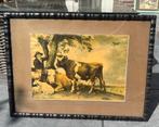 Schilderij met koeien, Ophalen