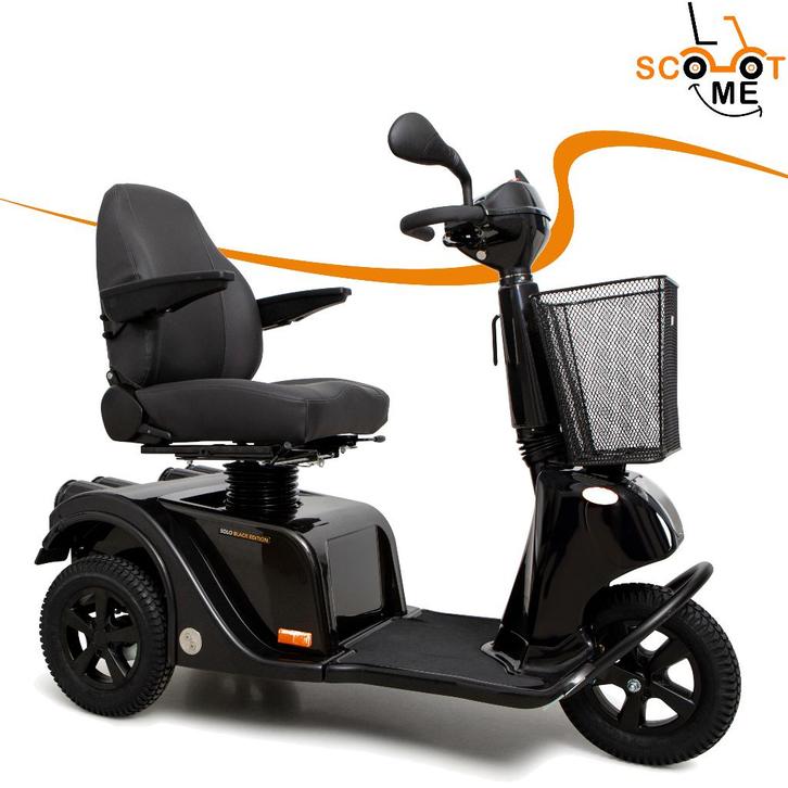 scootmobiel - Life & Mobility Black Edition, Diversen, Brommobielen en Scootmobielen, Nieuw, Life and Mobility, 36 t/m 45 km, 16 km/u of meer