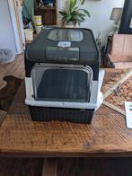 Nieuwe Grote kattenbak met lade en geurfilter zwart/wit, Ophalen of Verzenden, Nieuw