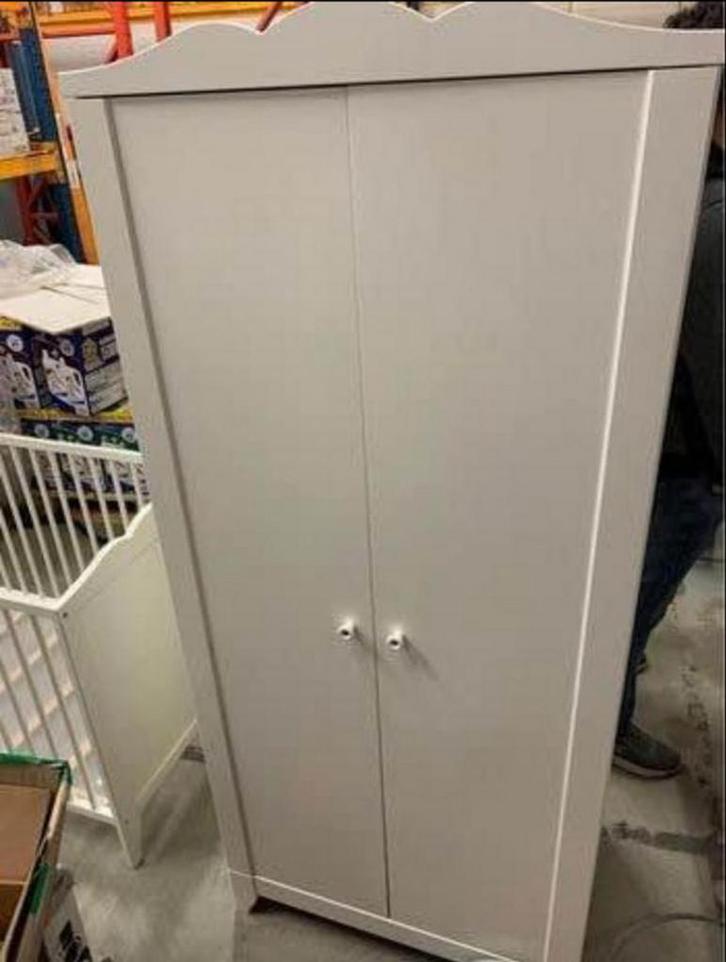 Ikea Kinderkamer Set: Kast & Ledikant, Kinderen en Baby's, Kinderkamer | Commodes en Kasten, Gebruikt, Kast, 105 cm of meer, 75 tot 100 cm