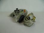 A4345. Xbox Classic Controller Transparant met kabels, Spelcomputers en Games, Ophalen of Verzenden, Gebruikt, Controller, Xbox Original