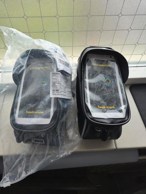 Waterdichte Fietstas Telefoon - Touchscreen, Fietsen en Brommers, Fietsaccessoires | Fietstassen, Nieuw, Ophalen of Verzenden