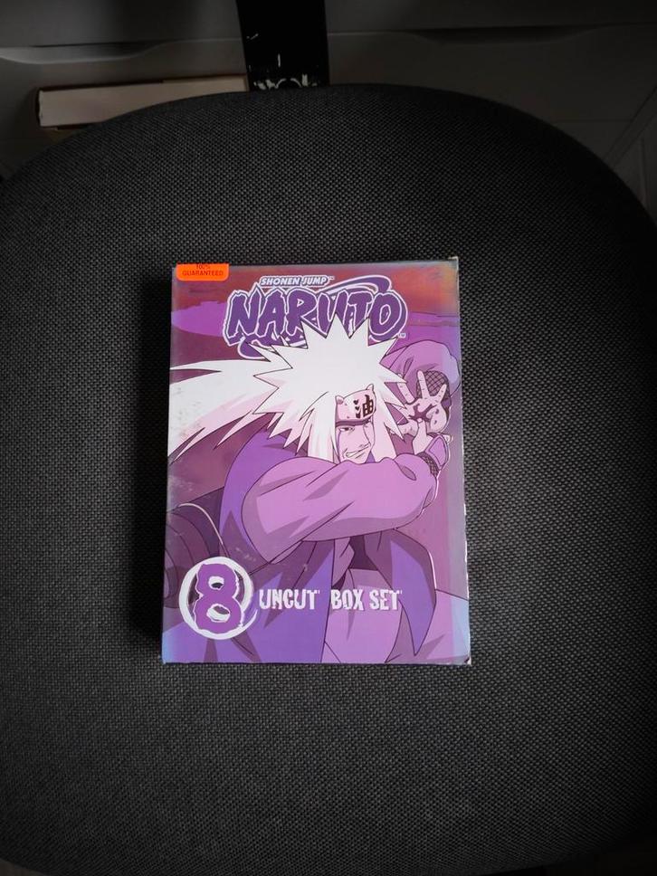 Naruto uncut box set volume 8 (manga), Cd's en Dvd's, Dvd's | Tekenfilms en Animatie, Zo goed als nieuw, Anime (Japans), Tekenfilm