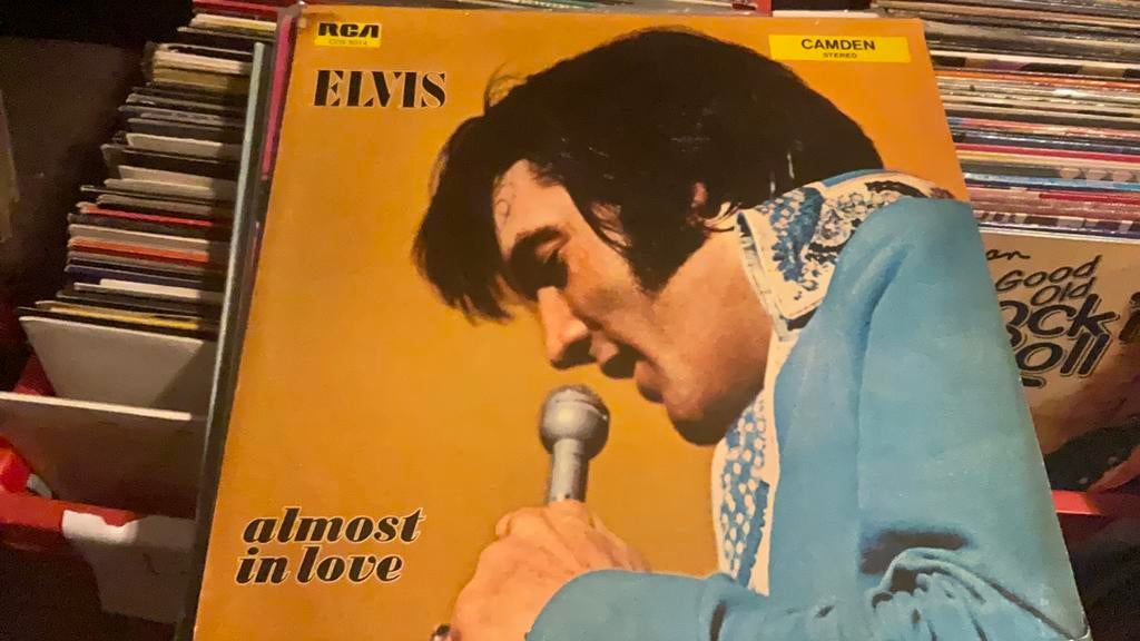 Elvis Presley. Almost in Love, Ophalen of Verzenden, Zo goed als nieuw, Overige formaten, Poprock