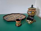Gouda Art Deco plateel – handbeschilderd – (ca.1925–1935), Antiek en Kunst, Ophalen of Verzenden