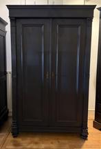 Antieke notariskast, vintage kast, brocante legkast VdlM, Ophalen