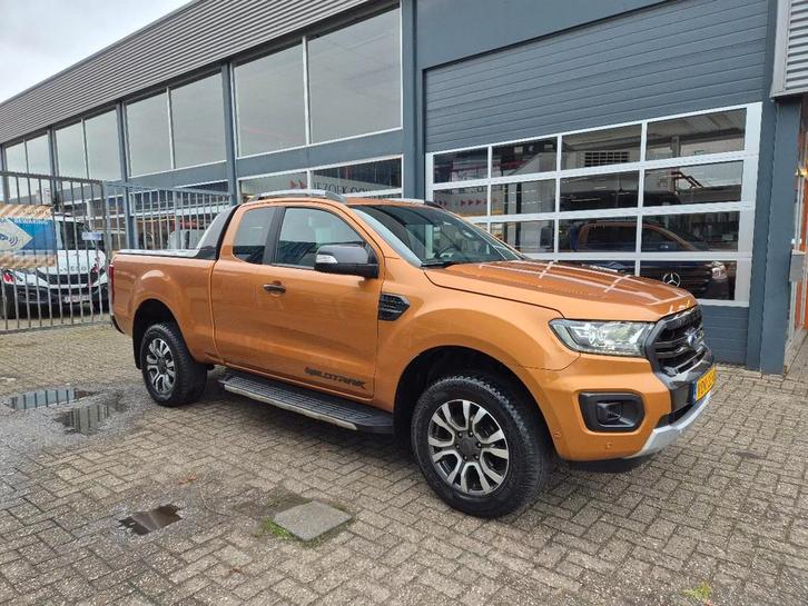 Ford Ranger 2.0 TDCI 4X4 BiTurbo WildTrak/ Leer/ Navi/ Camer, Auto's, Ford, Bedrijf, Te koop, Ranger, 4x4, ABS, Achteruitrijcamera