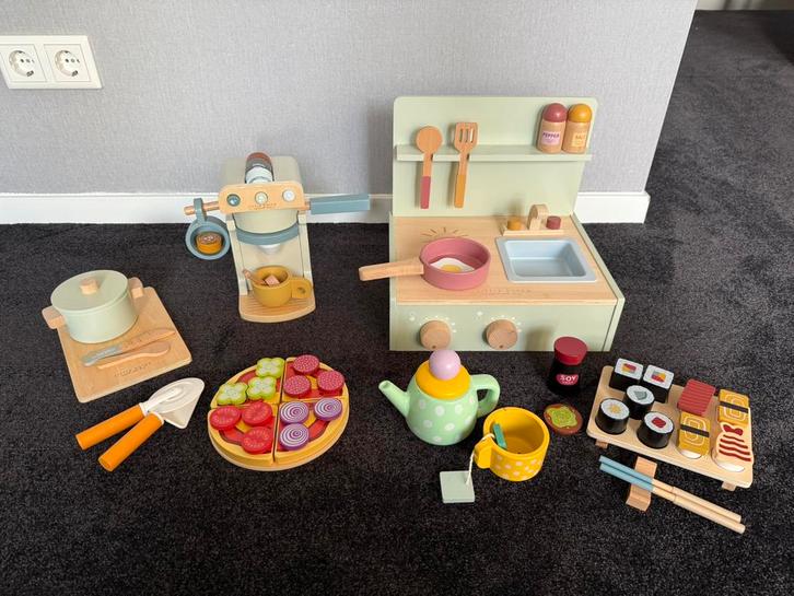 Little Dutch keuken (tafelmodel), Kinderen en Baby's, Speelgoed | Speelkeukens, Gebruikt, Speelkeuken, Hout, Ophalen