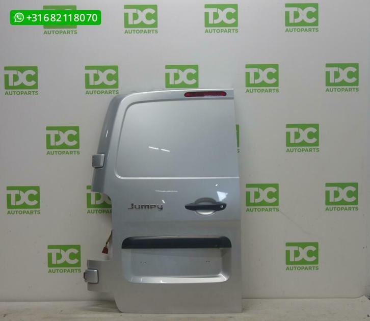 Citroen Jumpy Achterdeur links, dicht zilvergrijs, Auto-onderdelen, Carrosserie en Plaatwerk, Deur, Citroën, Achter, Links, Gebruikt