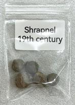 19e-eeuws shrapnel (5 stuks), Ophalen of Verzenden, Overige soorten, Overige gebieden, Hulzen of Bodemvondsten